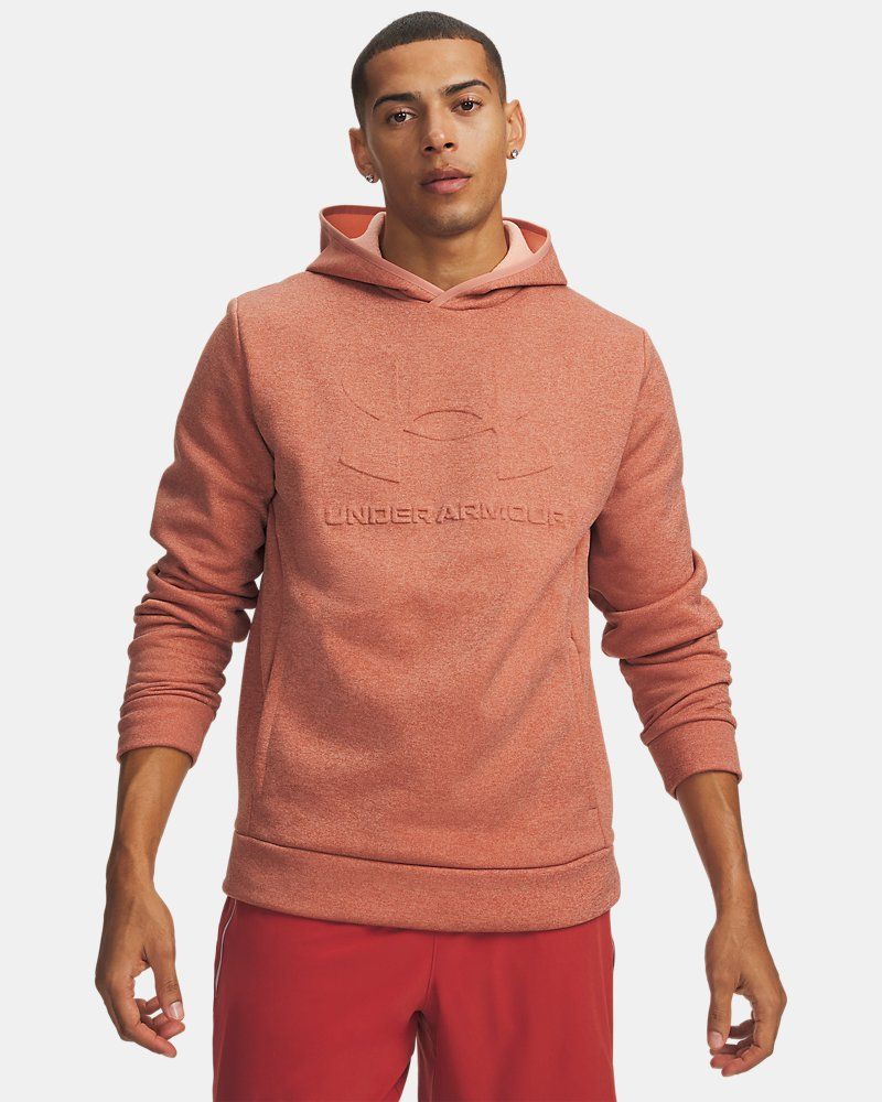Armour Fleece® Twist Emboss Men's Hoodie — view 10