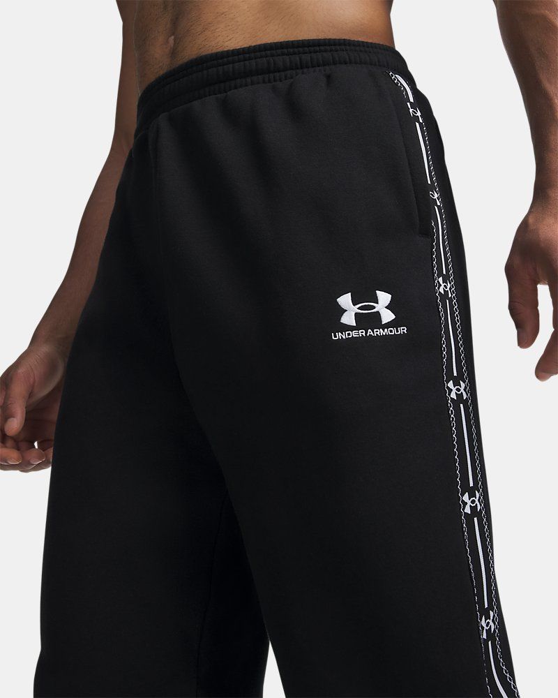 UA Icon Fleece Taped Men's Joggers — view 8