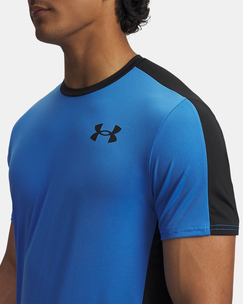 HeatGear® Wordmark Men's Short Sleeve — view 3