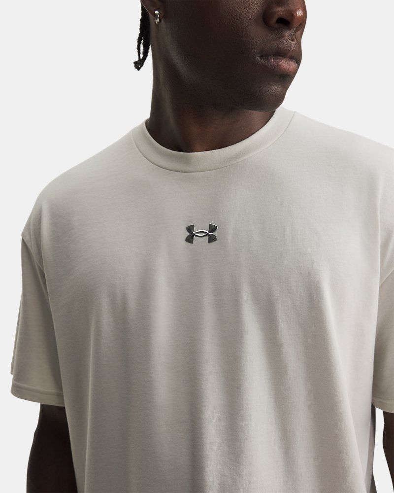 UA Heavyweight Metal Logo Men's Short Sleeve — view 6