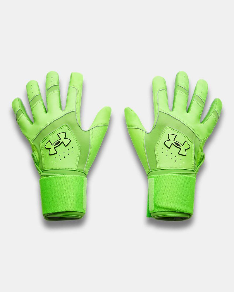 UA Yard 10 Long Cuff Men's Batting Gloves — view 6