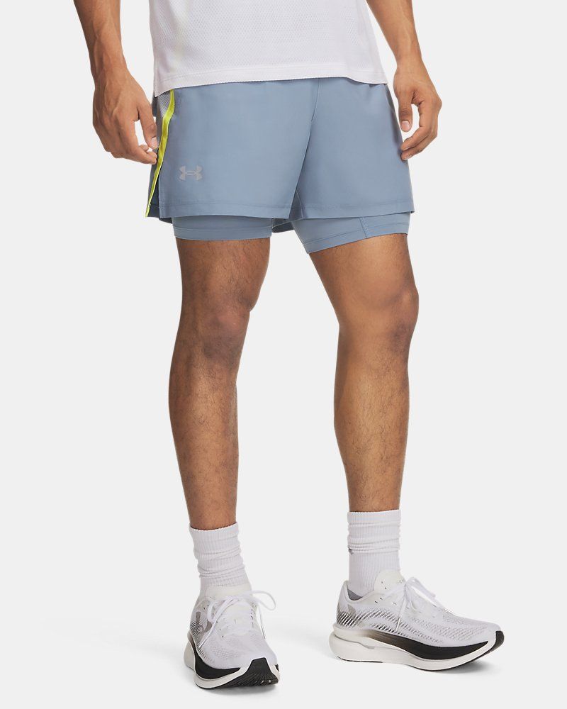 UA Launch Men's 2-in-1 5" Shorts — view 19