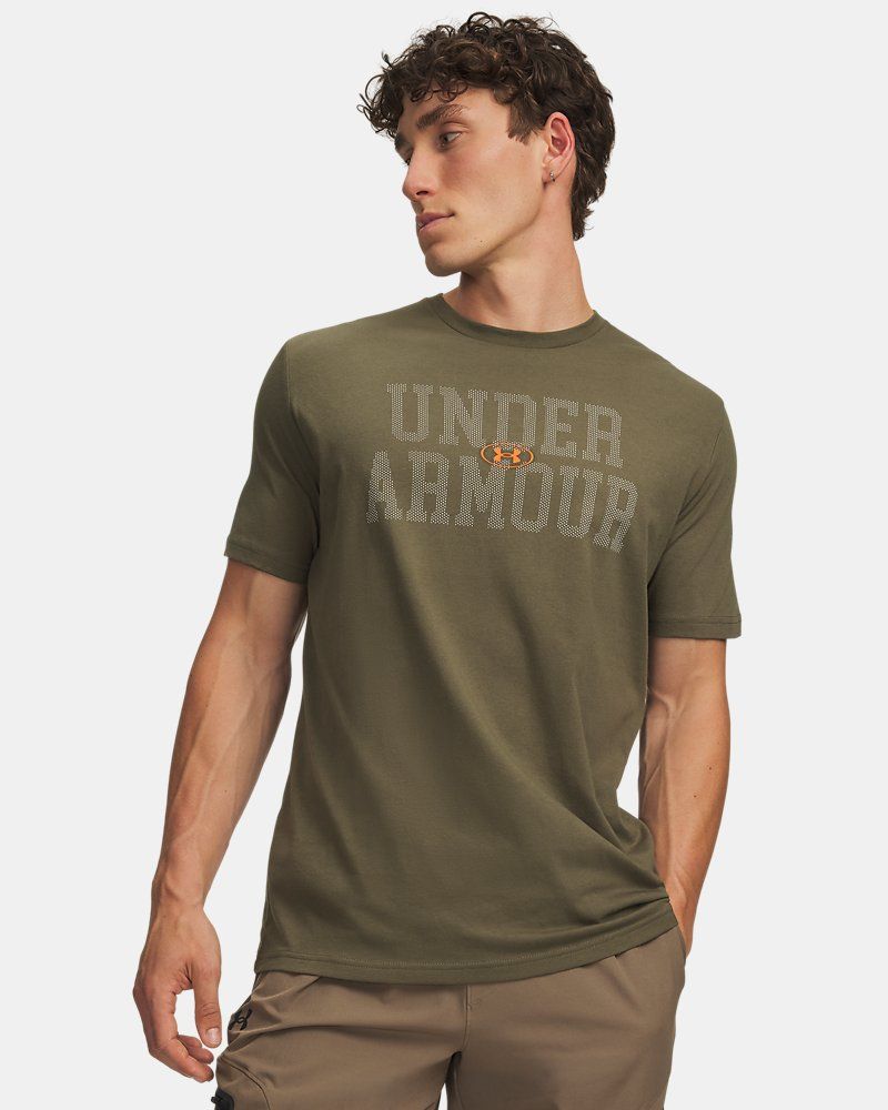 UA Mesh Wordmark Men's Short Sleeve — view 4