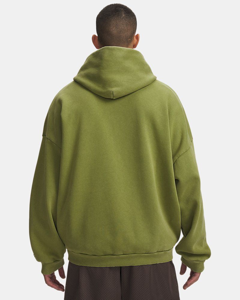 UA Icon Heavyweight Fleece Washed Men's Hoodie — view 8