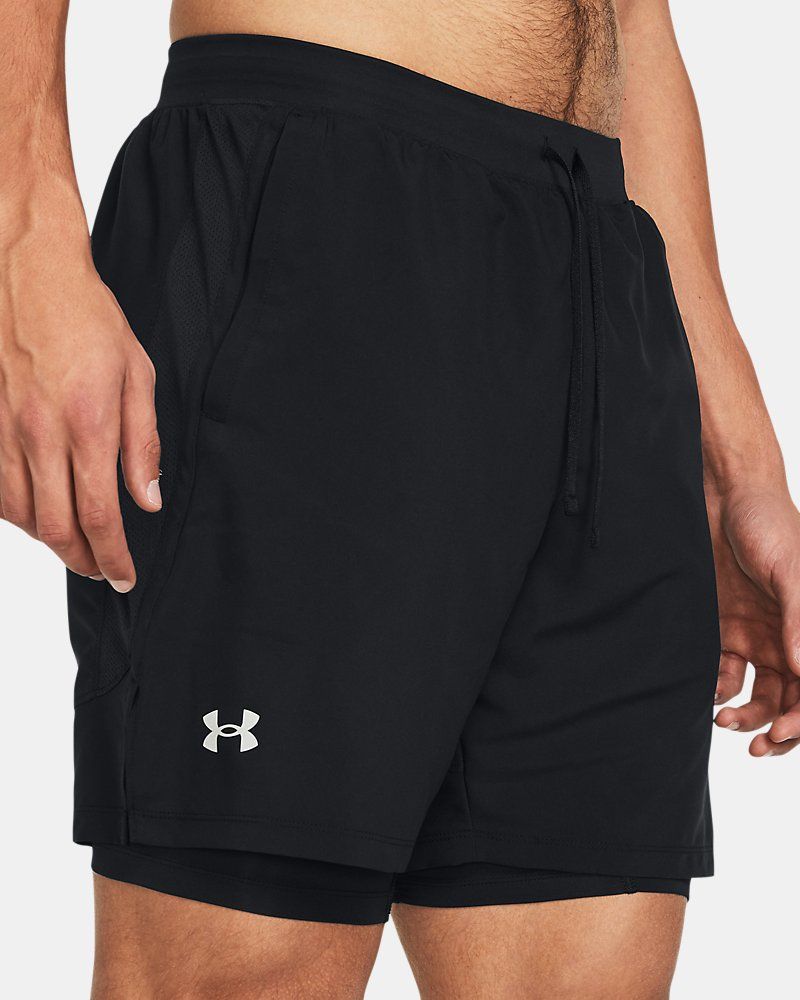 UA Launch Men's 2-in-1 7" Shorts — view 4