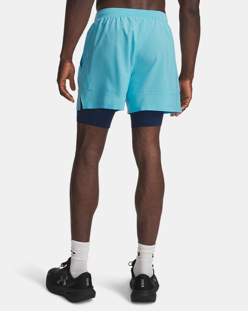 UA Launch Men's 2-in-1 5" Shorts — view 24