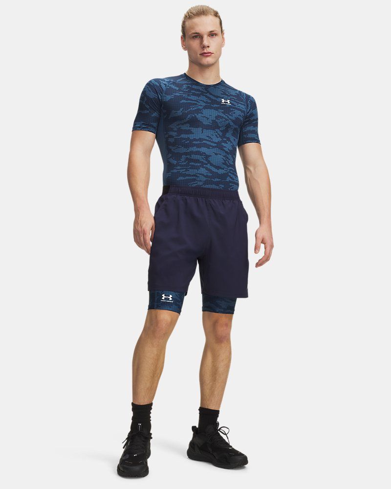 HeatGear® Printed Men's Long Shorts — view 9