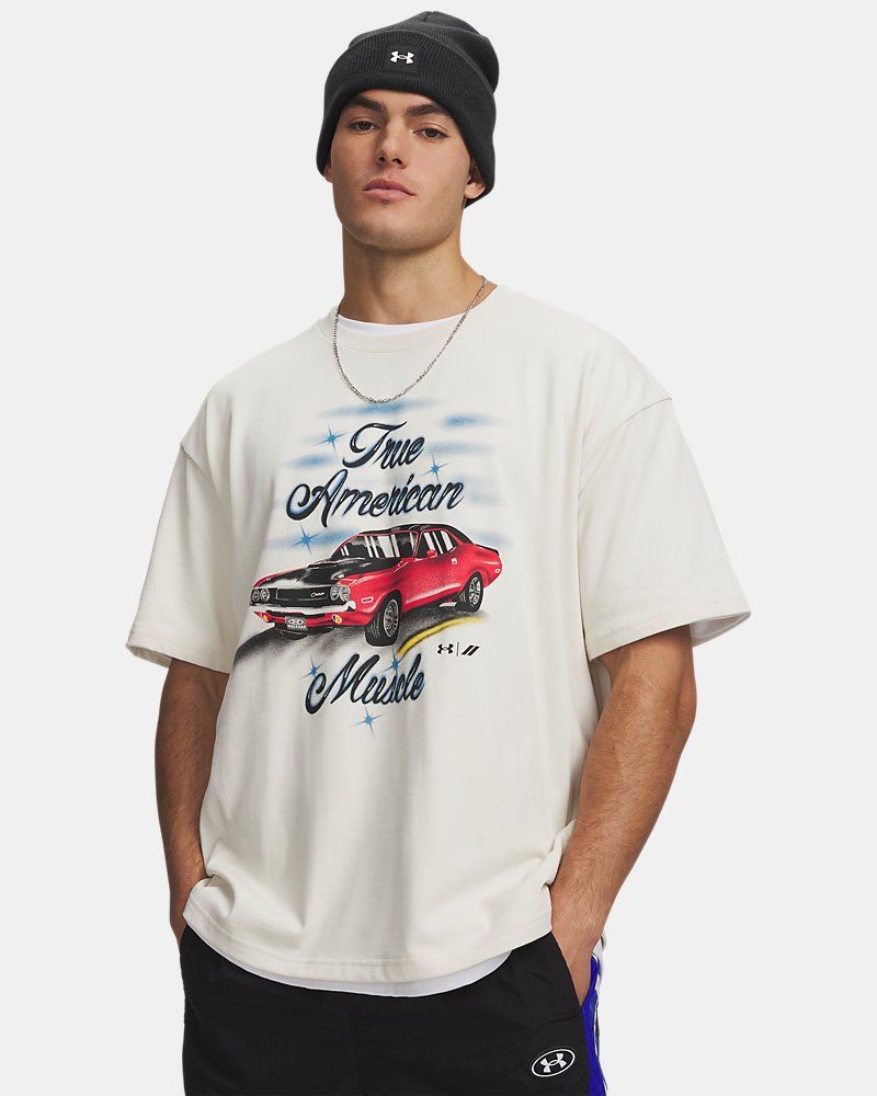 UA x Dodge Heavyweight Airbrush Men's Short Sleeve