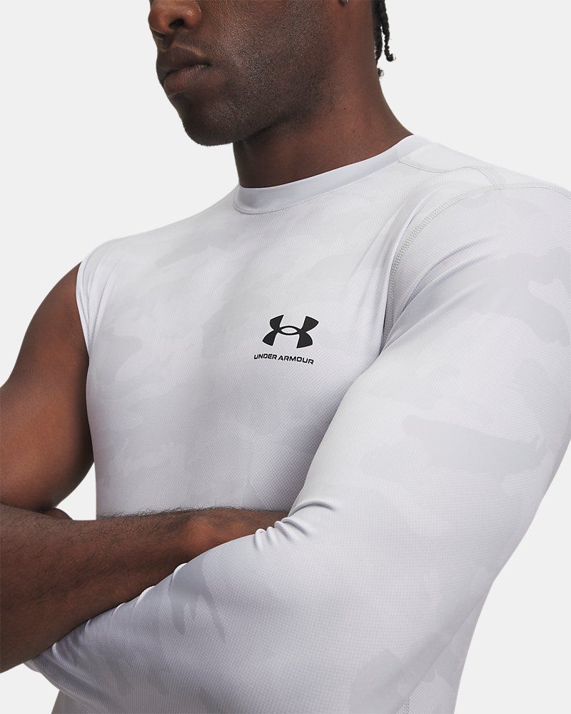HeatGear® Asymmetrical Left Top Printed Men's Long Sleeve — view 6