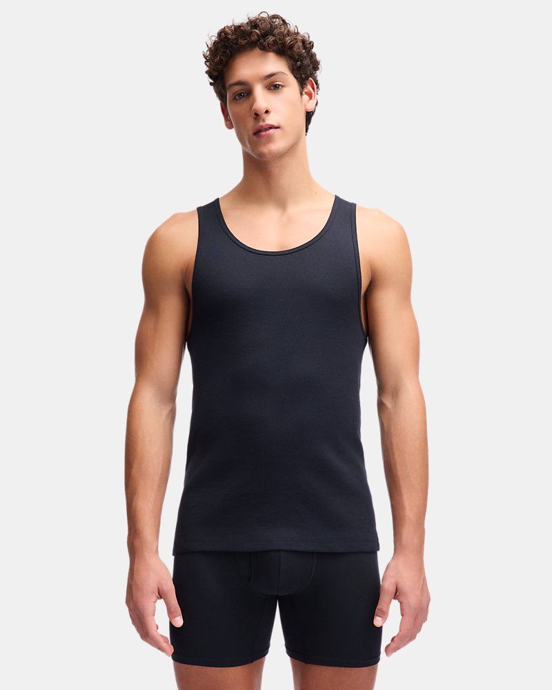 UA Performance Cotton Rib Men's 2-Pack Tank Undershirt