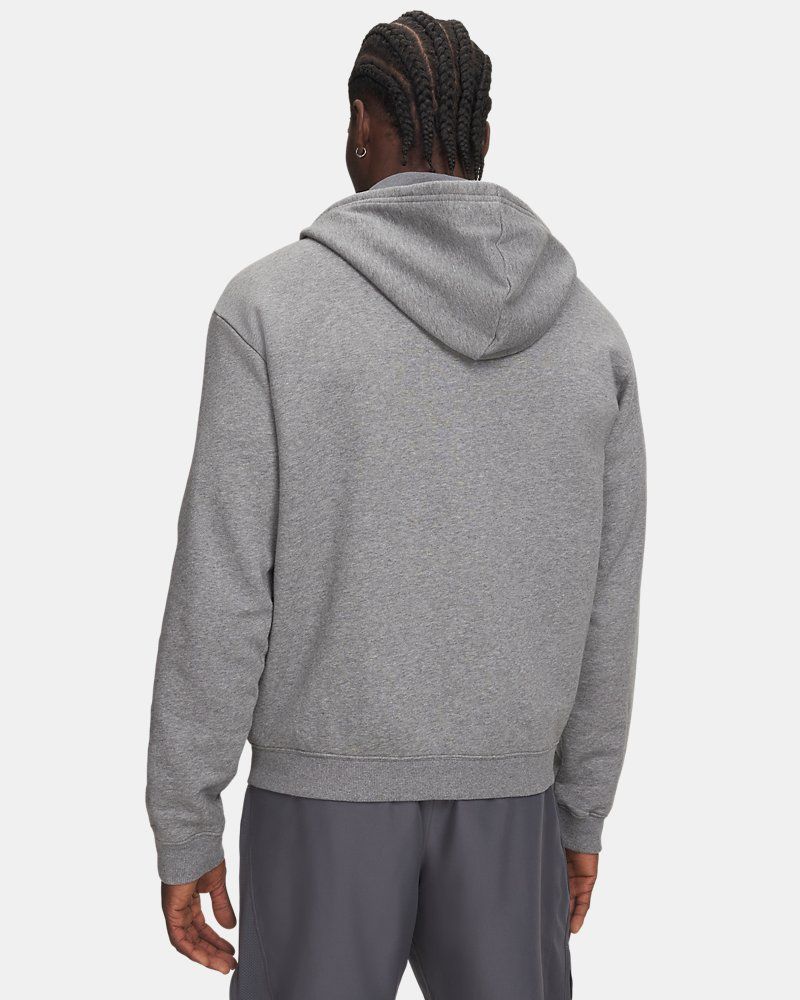 UA Rival Fleece Men's Full-Zip Hoodie — view 8