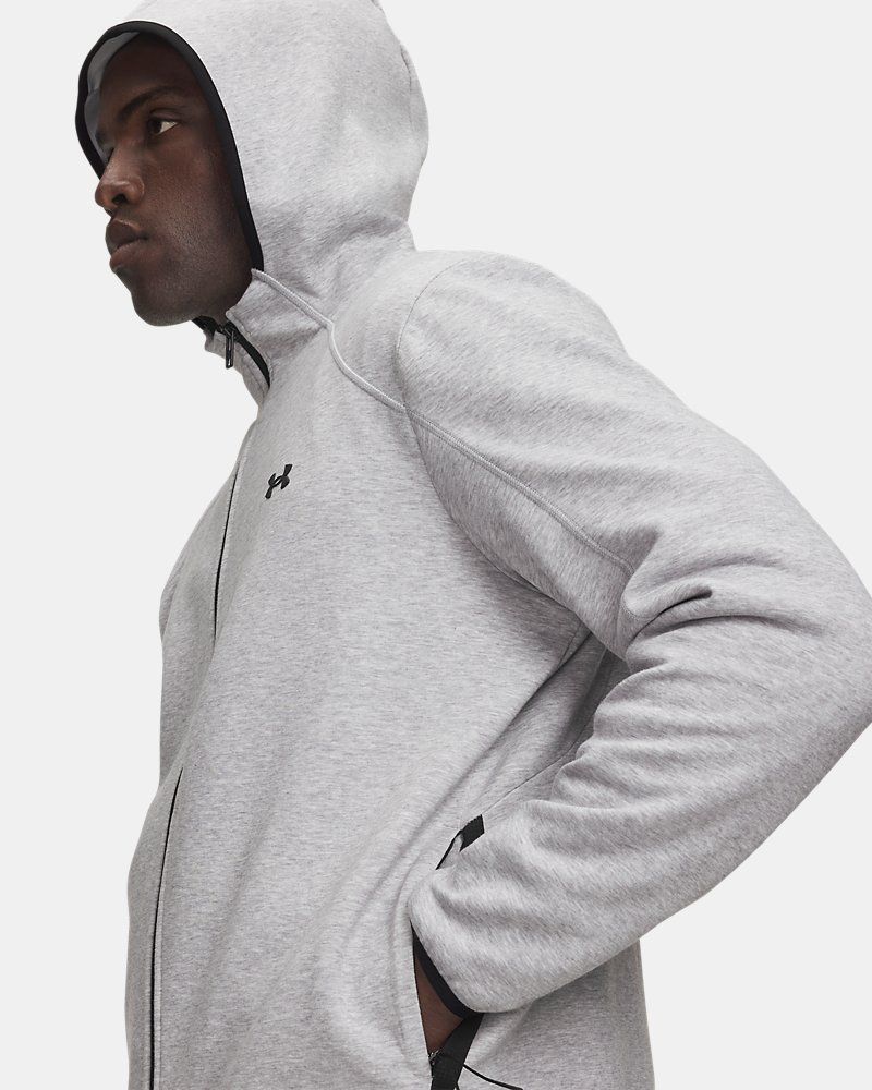 UA Unstoppable Fleece Men's Full Zip — view 6
