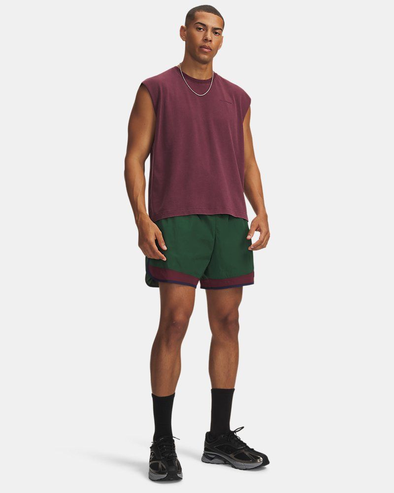 UA Icon Woven Track Men's Shorts — view 7