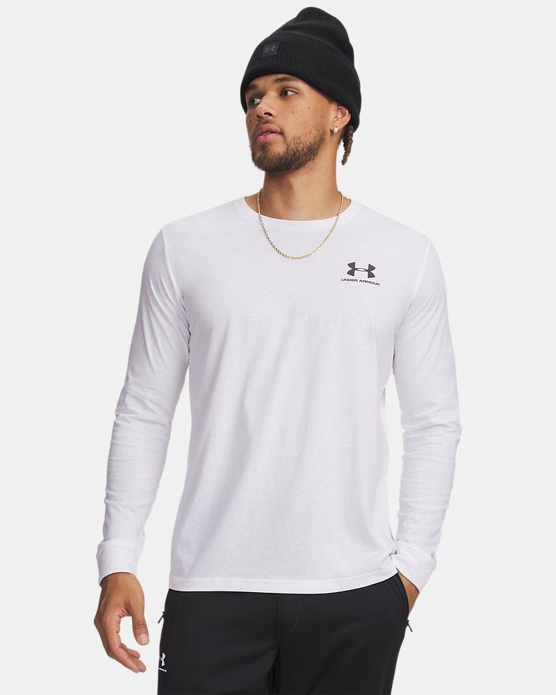 UA Left Chest Men's Long Sleeve — view 4