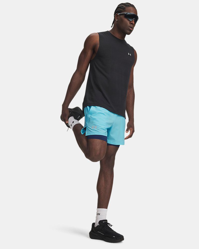 UA Launch Men's 2-in-1 5" Shorts — view 25