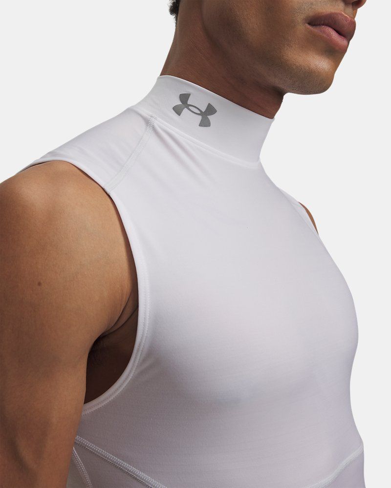 HeatGear® Elite Men's Sleeveless Mock — view 9