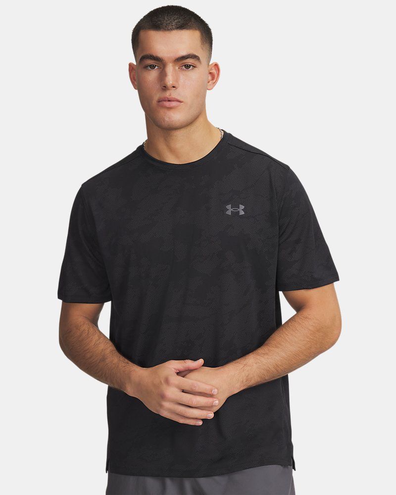 UA Tech™ Vent Jacquard Men's Short Sleeve — view 4