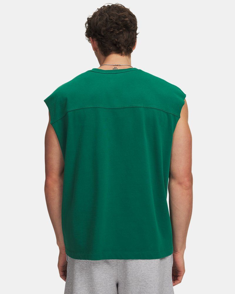UA Icon Heavyweight Cotton Men's Tank — view 16
