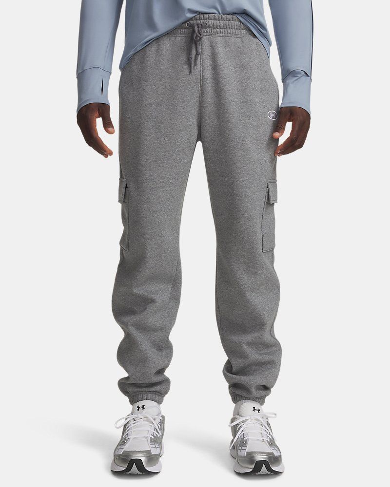 UA Rival Fleece Men's Cargo Joggers — view 4