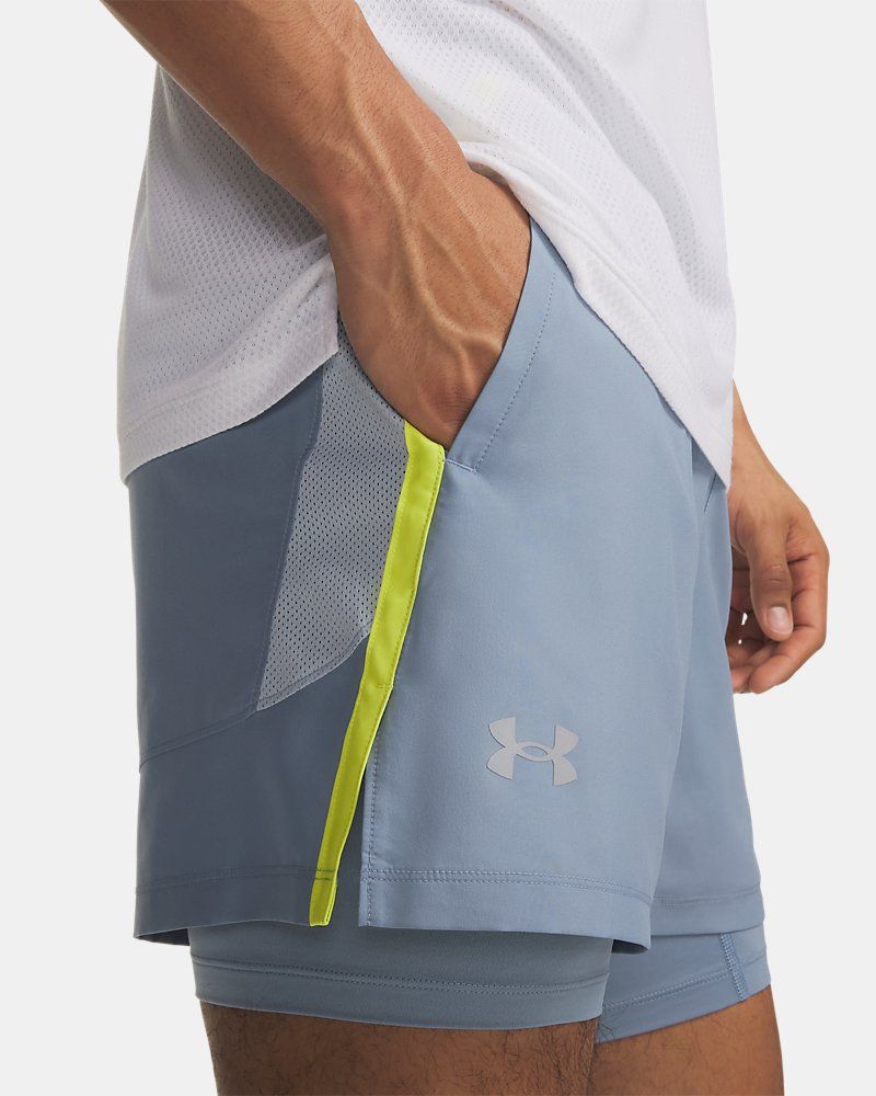 UA Launch Men's 2-in-1 5" Shorts — view 22