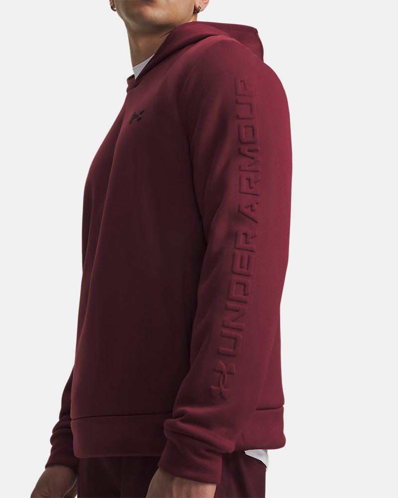 Armour Fleece® Wordmark Emboss Men's Hoodie — view 9