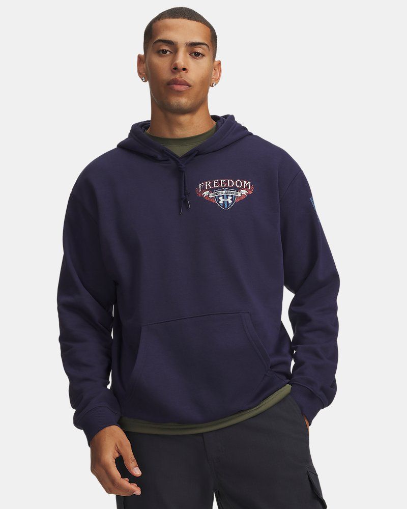 UA Freedom Eagle Skull Men's Hoodie — view 4