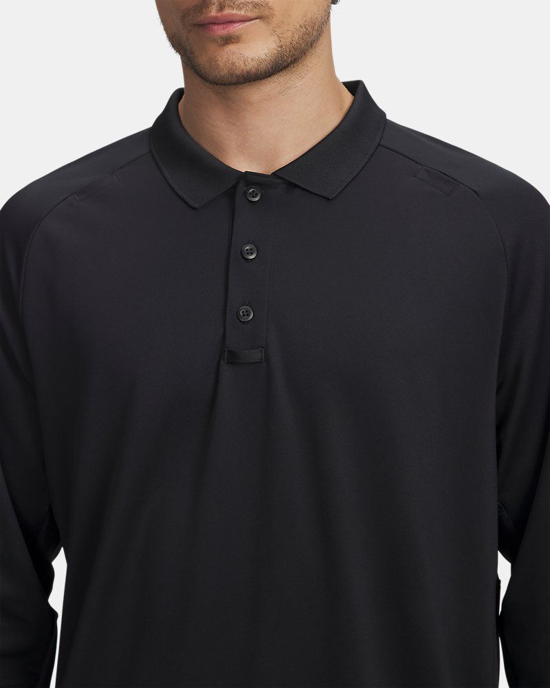 UA Tactical Performance Men's Long Sleeve Polo — view 3