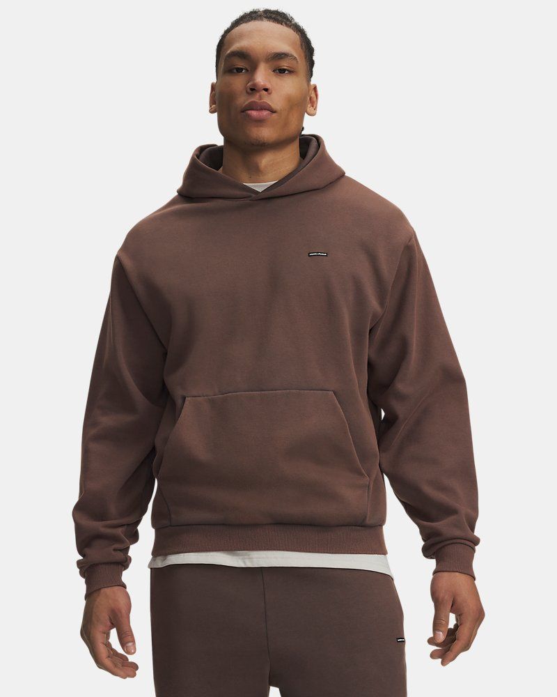 UA Icon Fleece Washed Men's Hoodie — view 12