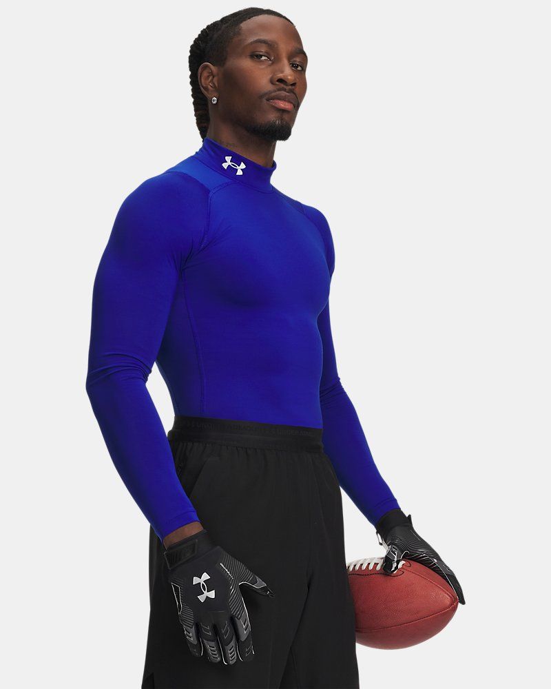 ColdGear® Men's Compression Mock Long Sleeve — view 22