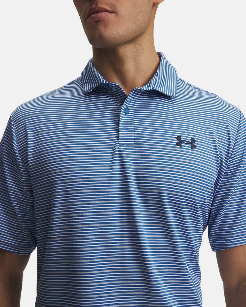 UA Matchplay Stripe Men's Polo — view 12