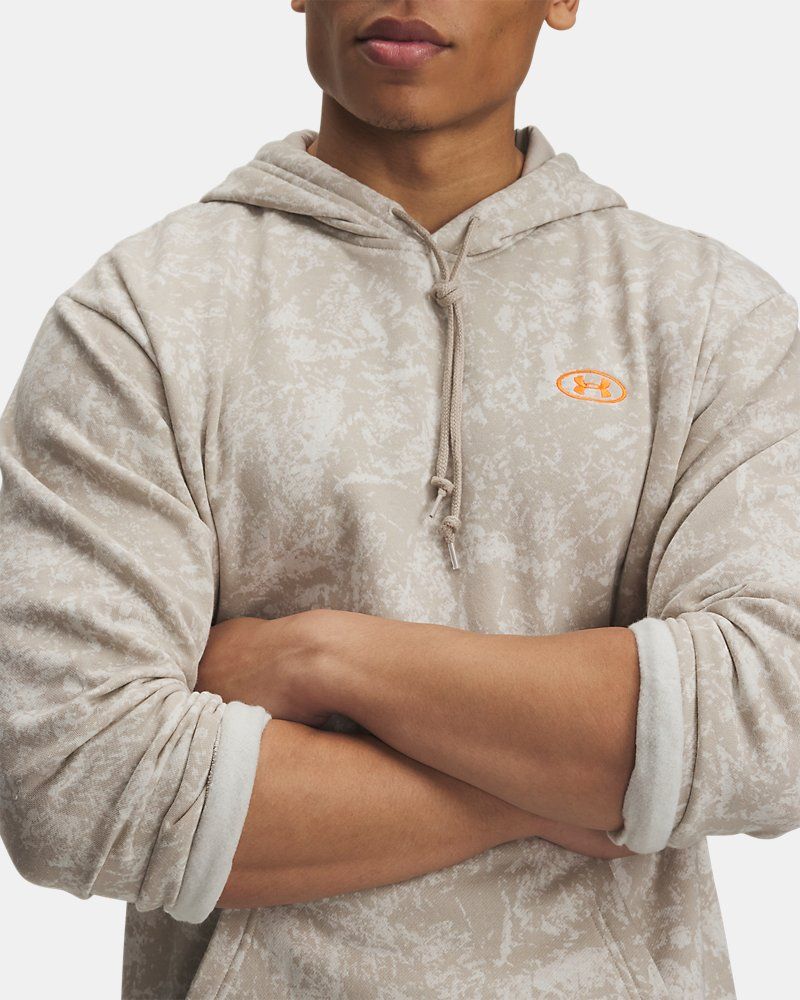 UA Rival Fleece Printed Men's Hoodie — view 6