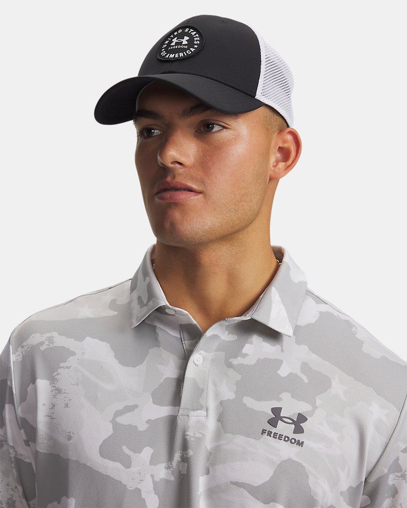 UA Freedom Mid Men's Trucker Hat — view 3