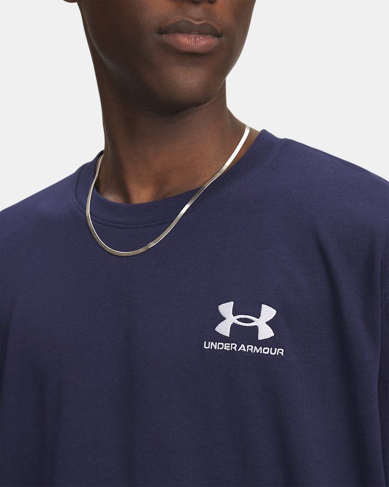 Men's UA Logo Embroidered Heavyweight Short Sleeve Men's Short Sleeve — view 20