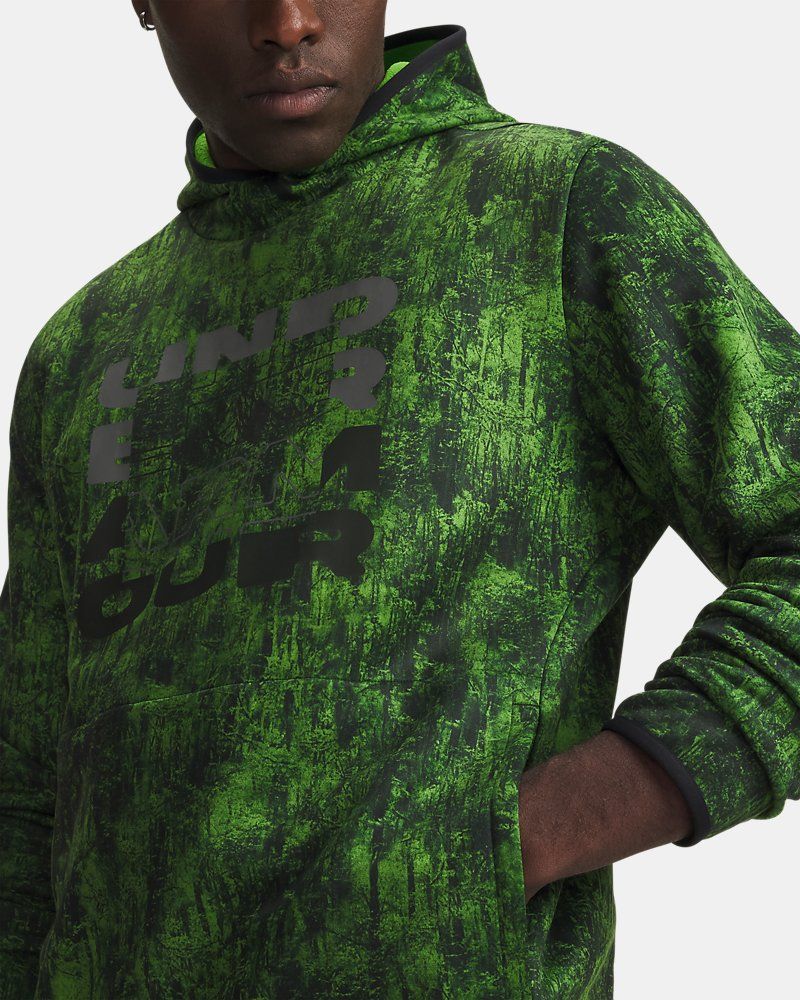 Armour Fleece® Storm Camo Men's Hoodie — view 9