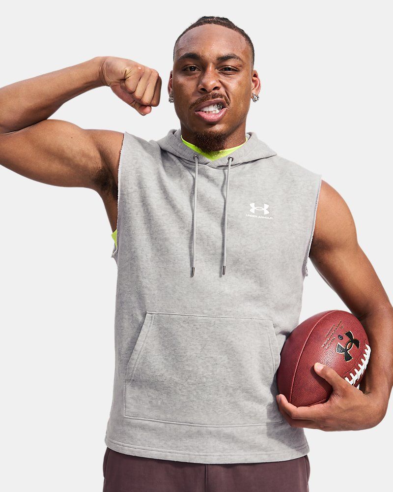 UA Icon Fleece Men's Sleeveless Hoodie