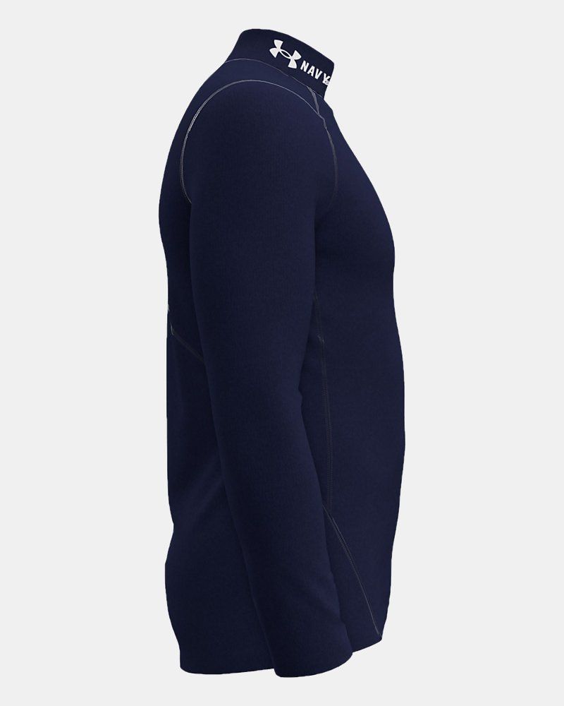 ColdGear® Collegiate Men's Long Sleeve Fitted Mock — view 10