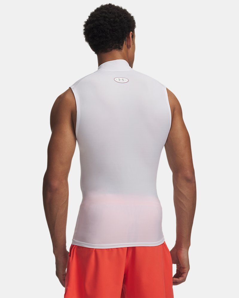 HeatGear® Elite Men's Sleeveless Mock — view 8
