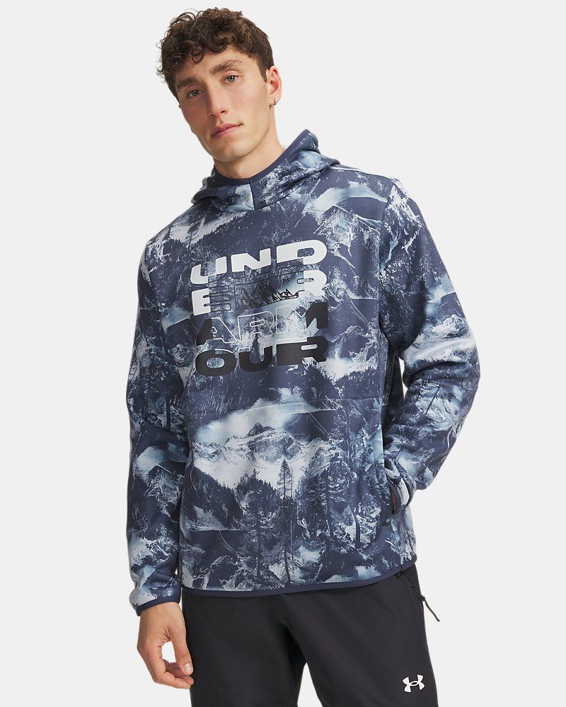 Armour Fleece® Storm Camo Men's Hoodie — view 4