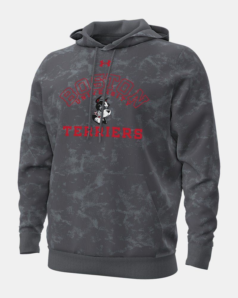 UA Rival Fleece Washed Collegiate Men's Hoodie — view 5
