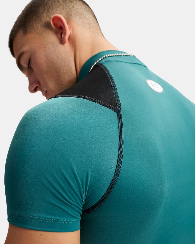 HeatGear® Elite Men's Compression Mock Short Sleeve — view 24