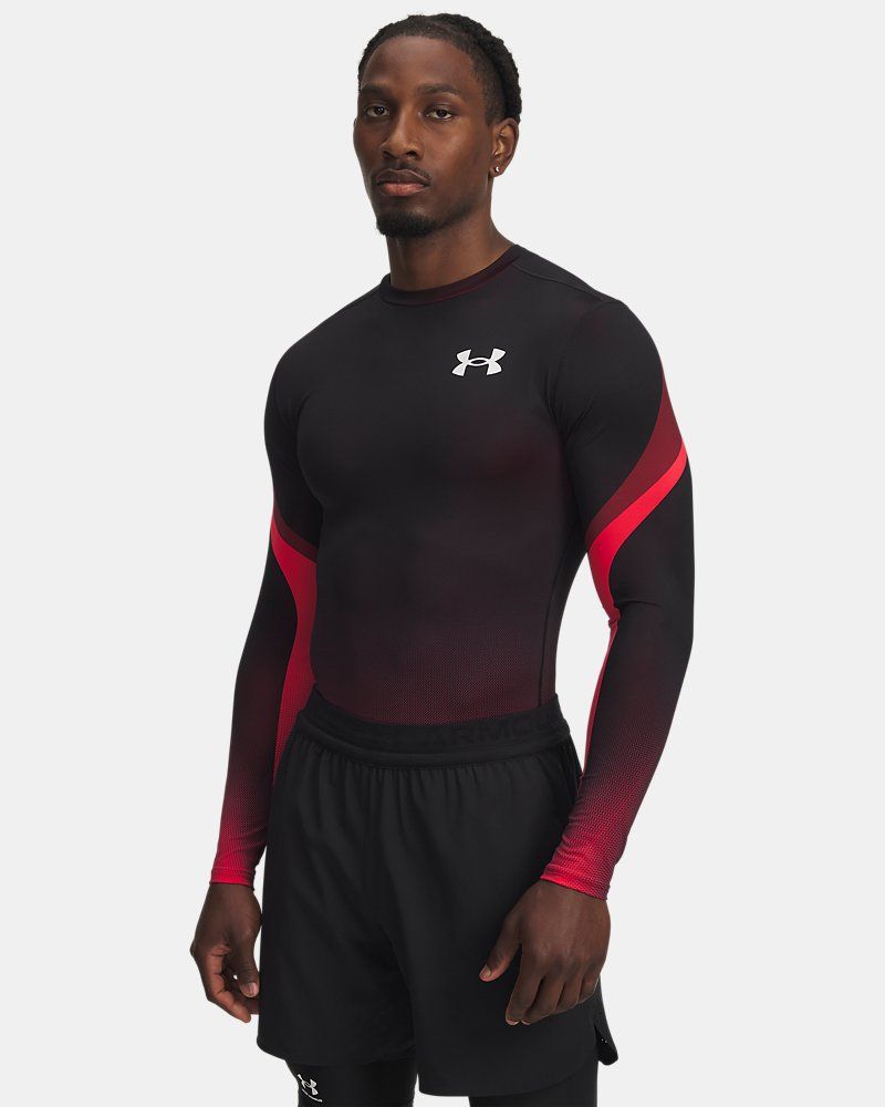 HeatGear® Sublimated Crew Men's Long Sleeve — view 5