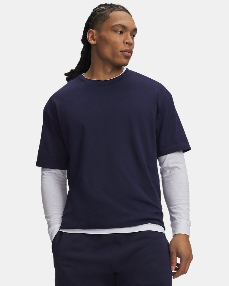 UA M HWT OS SS BLANK null — view 1