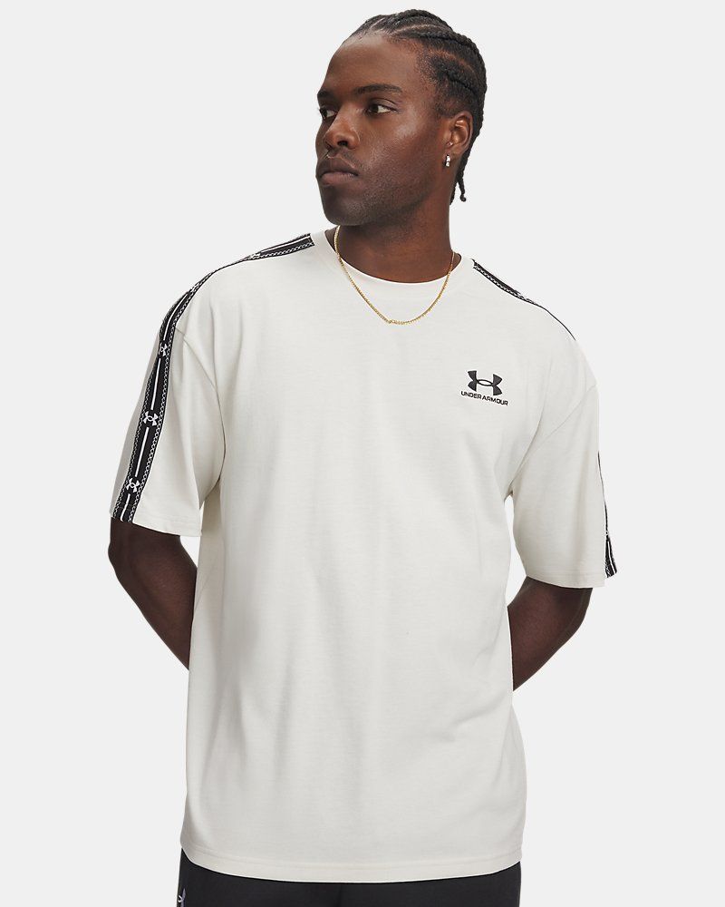 UA Icon Heavyweight Taped Men's Short Sleeve — view 4