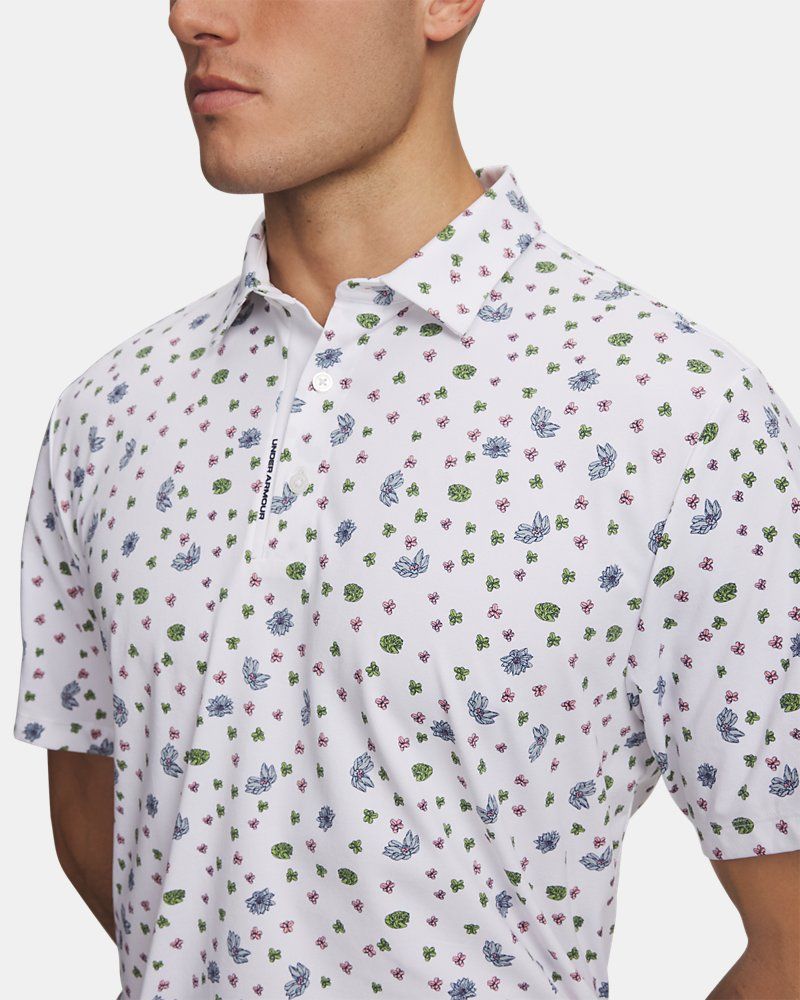 UA ArmourDry Printed Men's Polo — view 3