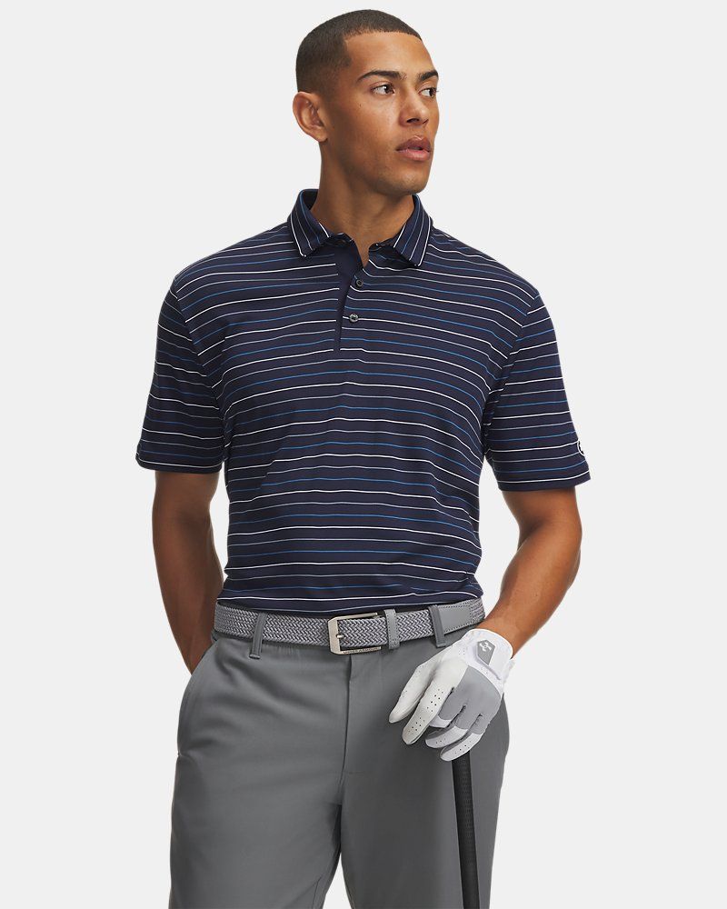 UA ArmourDry Stripe Men's Polo — view 4
