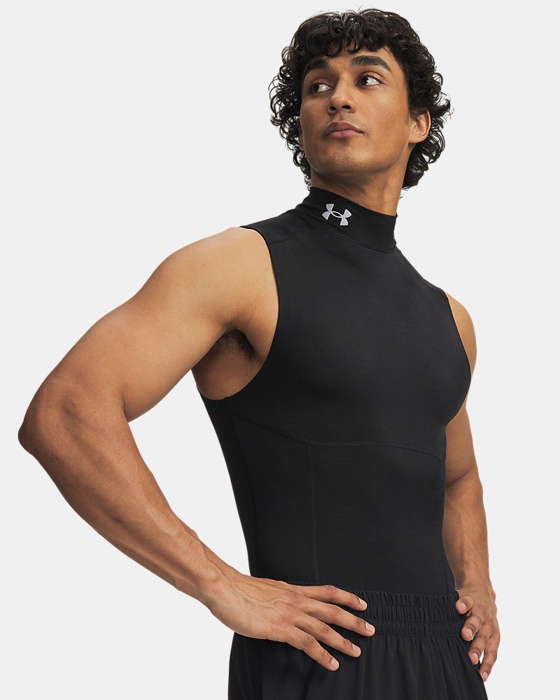 HeatGear® Elite Men's Sleeveless Mock — view 4