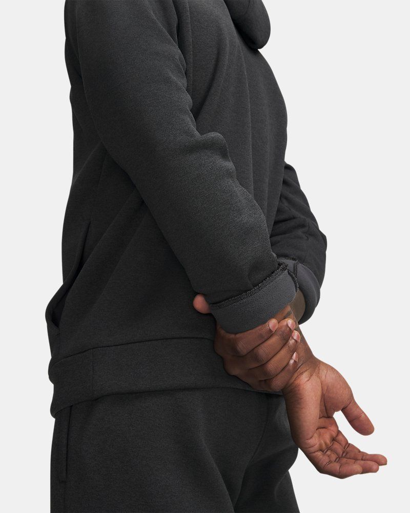 Armour Fleece® Twist Emboss Men's Hoodie — view 3