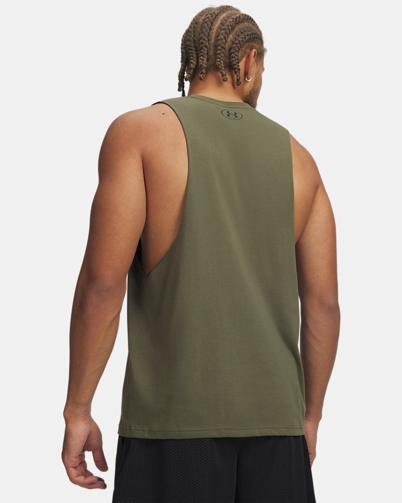 UA Left Chest Cut-Off Men's Tank — view 14