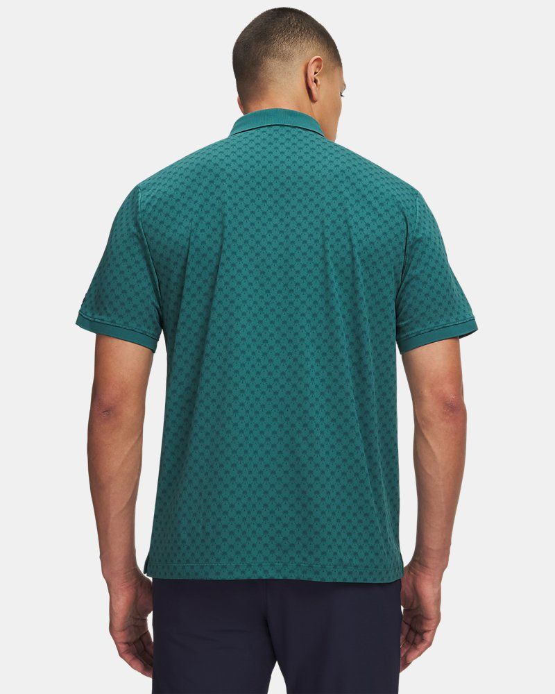 UA ArmourDry Print Rib Men's Polo — view 8