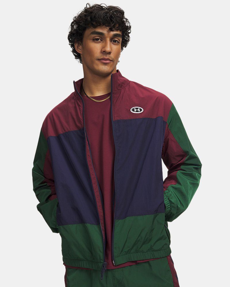 UA Icon Woven Track Men's Full Zip — view 4